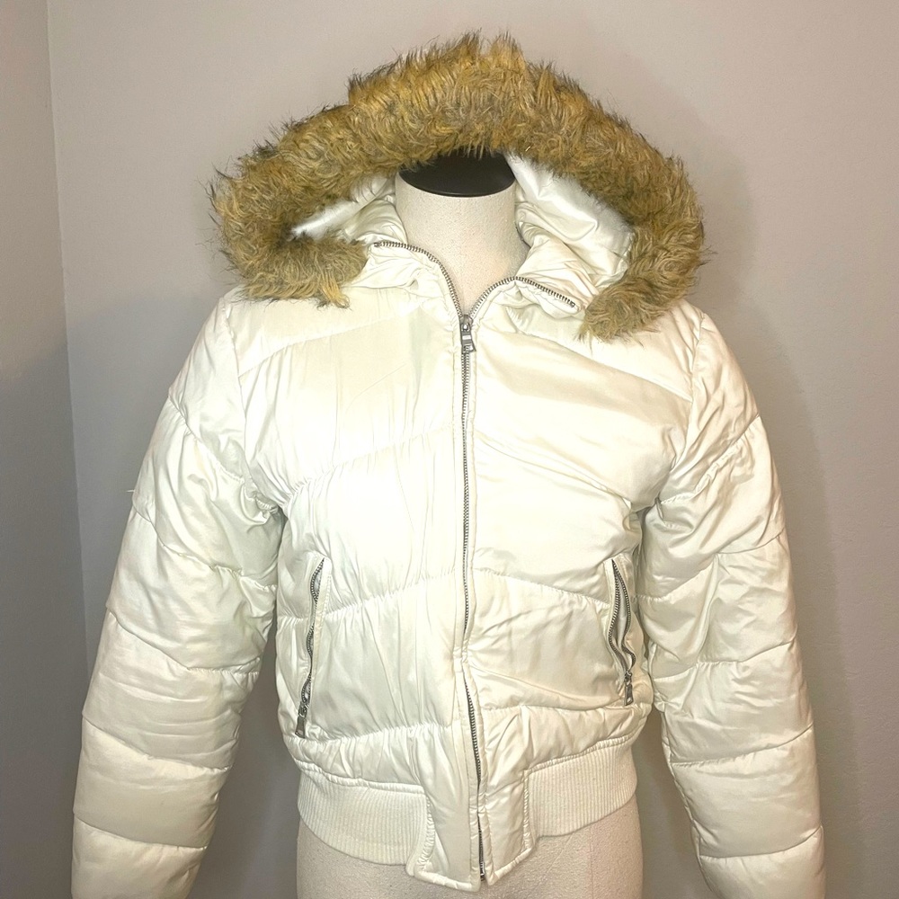 Beige Jacket w/Hat